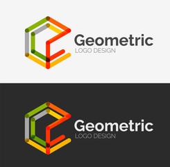Minimal line design logo