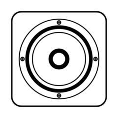 Audio speaker icon