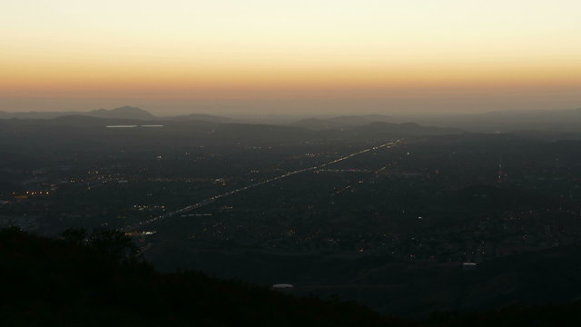 Southern California Sunset Time Lapse