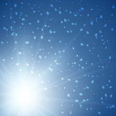 Winter vector background