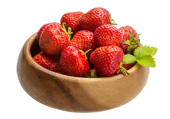 Strawberry in the bowl