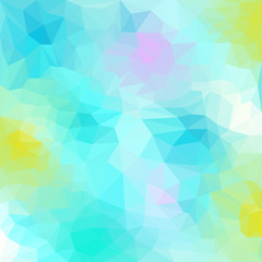 Fototapeta premium Blended shining abstract geometric polygonal background