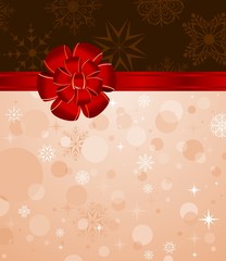 Christmas background with set balls for holiday design