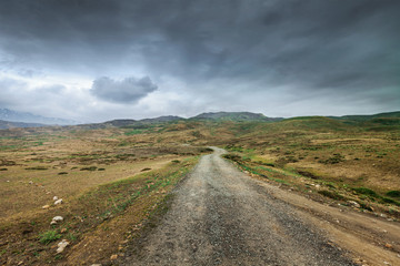 Fototapeta premium Road in Himalayas