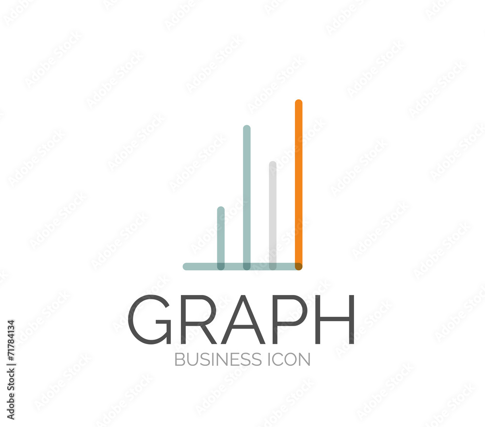 Poster minimal line design logo