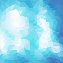 Blended shining abstract geometric polygonal background