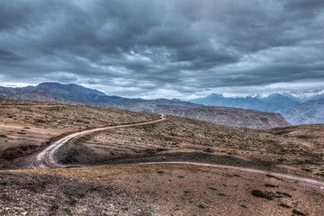 Road in Himalayas