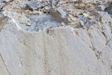 Fototapeta premium marble quarry, white marble