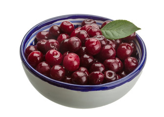 Cherry in the bowl