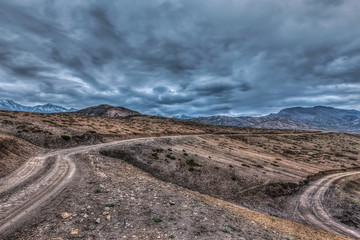 Road in Himalayas