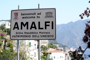 Amalfi Coast, italian sorrentine peninsula