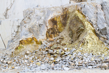 marble quarry, white marble