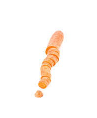Sliced carrot.