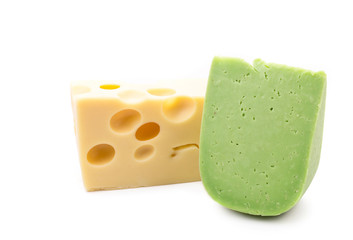 Different types of cheese
