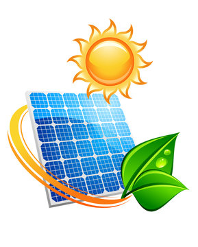 Sustainable solar energy concept