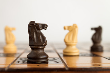 Scacchi su scacchiera