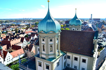 Ausblick aufs Rathaus, Augsburg