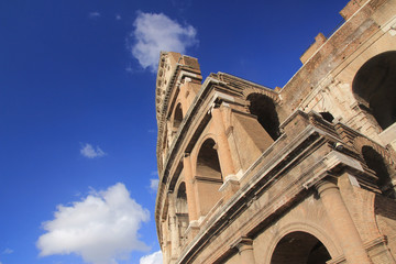 Obraz premium Colosseum from the ceiling. Italy history