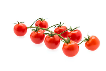 Tomato isolated on white