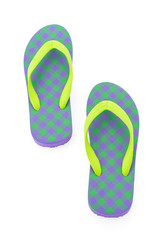 Flip flop isolated on white background