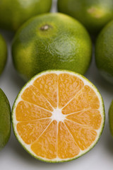 青い早稲みかん