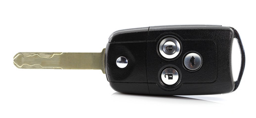 car key isolated on white background