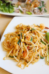 pad thai, stir thailand traditional of thai food