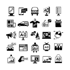 marketing and promotion icons