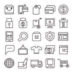 e commerce icons