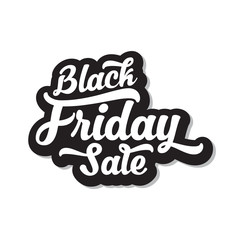 Black Friday Calligraphic Design