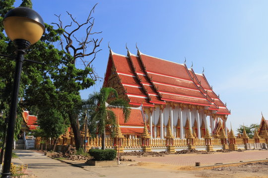 Temple At Wat Saeng Son, Thanyaburi, Pathum Thani