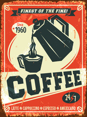 Coffee background. Vector illustration.