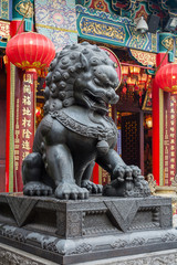 Fototapeta premium Lion statue