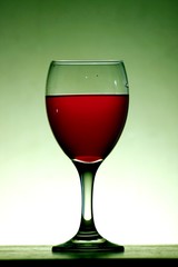 goblet of red wine