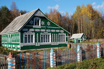 русский деревянный дом © 0lgam