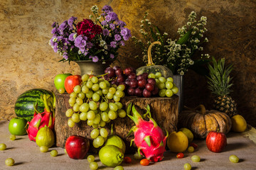 Still life with Fruits.