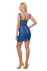 Young woman in fashion concept