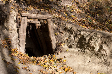 Old mine entrance