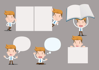 Businessman series - blank set