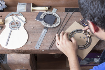 luthier and the rosette