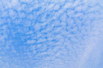 Blue sky and white clouds