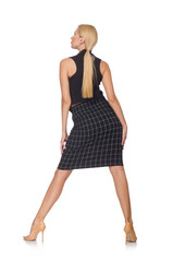 Young woman in fashion concept