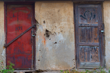 Antique doors.