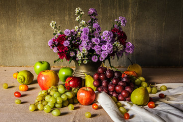 Still life with Fruits.