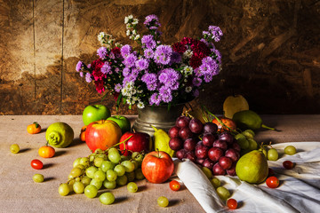 Still life with Fruits.