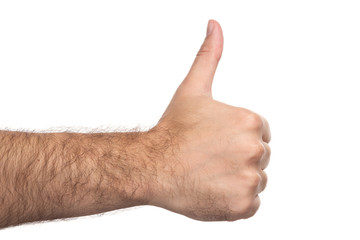 Hand Showing Thumbs Up
