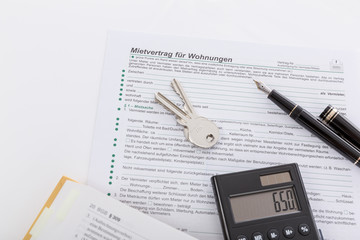 Mietvertrag ausfüllen
