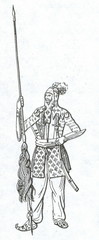 Warrior of Persia and India 17,-18. century