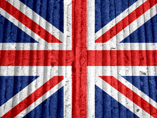 Fototapeta premium National flag of UK , the United Kingdom of Great Britain and No