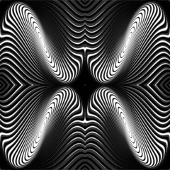 Design monochrome whirl circular movement background